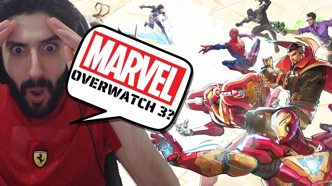 *NEW 6v6 MARVEL GAME* BLEW MY MIND!! OVERWATCH 3? - "Marvel Rivals" | Alninio Reacts