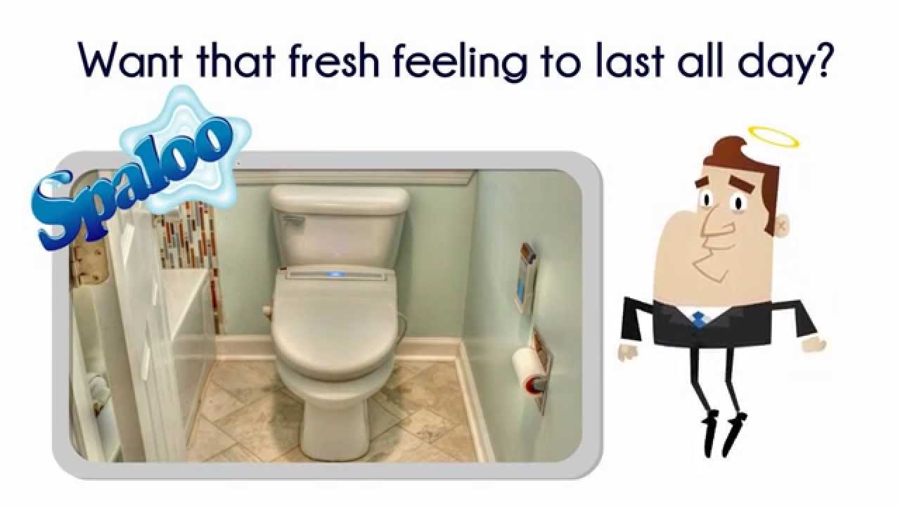 Spaloo bidet toilet seat YouTube