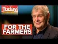 Farnsey's new mission to help struggling farmers | Today Show Australia