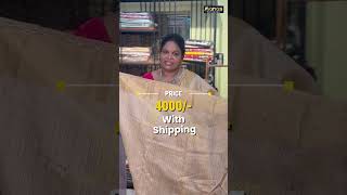 Timeless Elegance: Jute Tussar Sarees Collection | Manas Exclusives