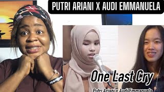 Download Lagu PUTRI ARIANI X AUDI EMMANUEL - ONE LAST CRY (Brian McKnight Cover) REACTION MP3