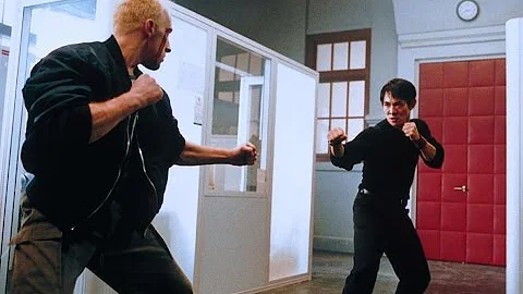 Agent Liu (Jet Li) vs The Twins (Cyril Raffaelli &...