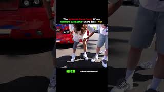 Woody and Kleiny Share The Most Craziest Trick Ever 😭#shorts#funny#tour#trynottolaugh#foryou#tricks