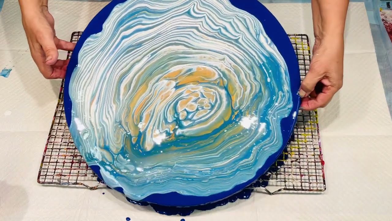 SOMETHING A LITTLE DIFFERENT ALWAYS A SURPRISE/  jiggle cup pour/ AMAZING CORAL RESULTS 