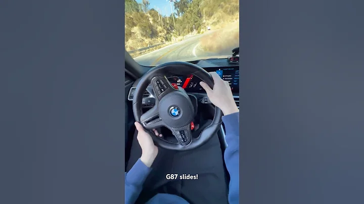 2024 BMW M2 G87 hits the canyon. #bmwm2 #canyon #exhaust #drift #drifting #bmw #automobile