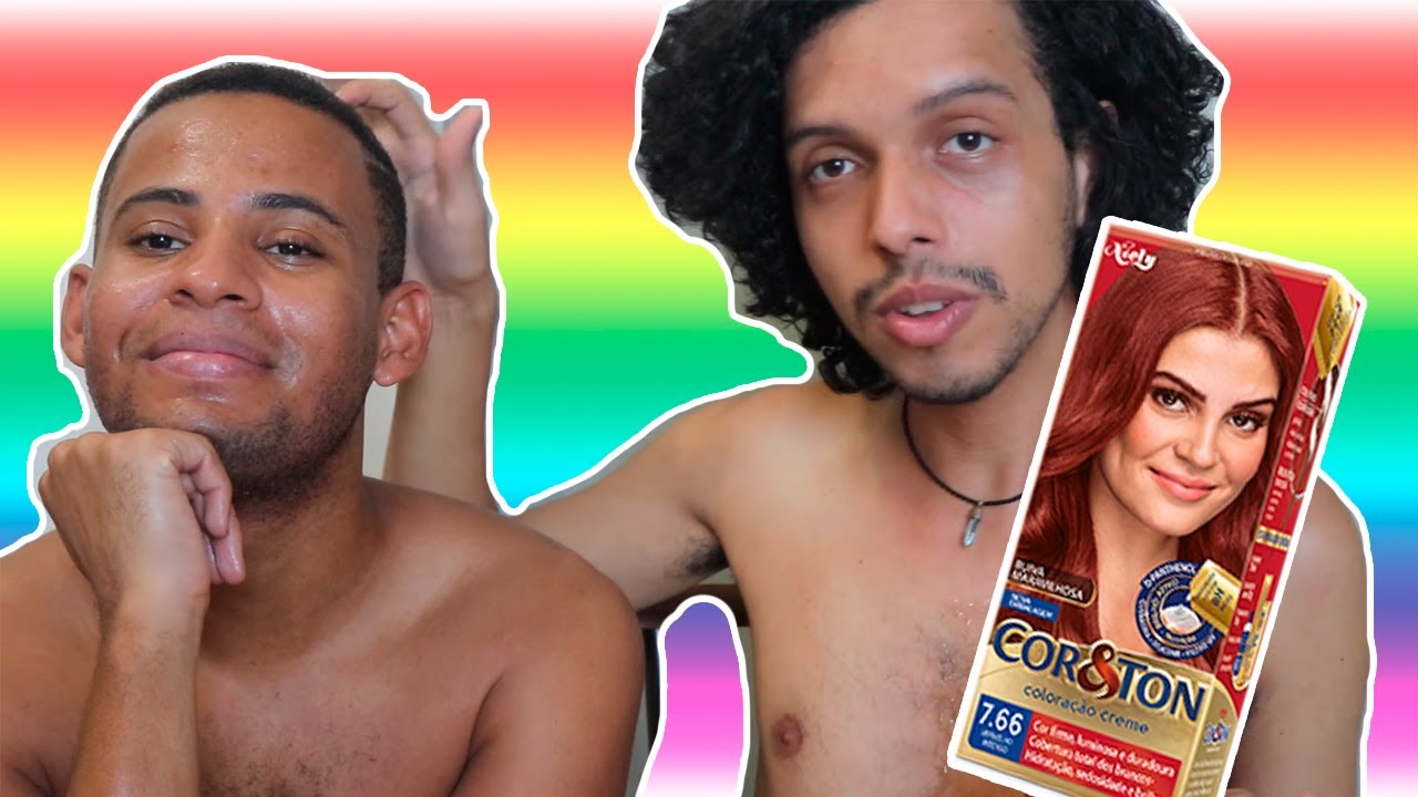 cabelo cacheado ruivo masculino