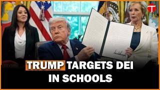 Trump Signs Executive Orders Targeting DEI and College Accreditation Reforms