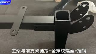 Multifunctional weight bench installation video
