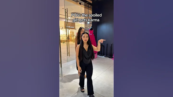 Did she deserve that?😳 #promdressshopping #prom #promdress #promdressideas #dress