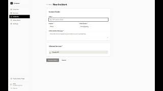 StateMe , White-label status page and incident management platform . #H0Hackathon #vercel #aws
