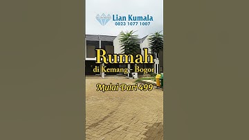 Rumah di Kemang Bogor Mulai dari 499 #shorts #short #shortvideo #jakarta #bogor