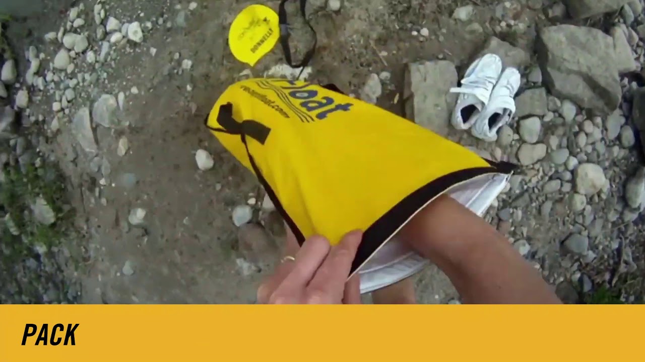 Inflatable dry bag MyFloat l All Tides - YouTube