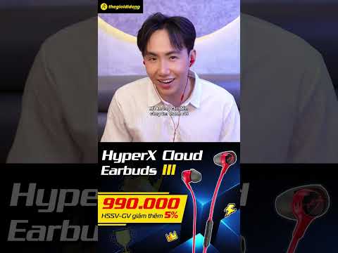 Tai nghe HyperX Cloud Earbuds III: tai nghe chơi game chỉ dưới 1 triệu đồng! #shorts