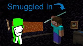 How To Get Weapons Into Pandoras Vault To Save Dream - Building Trident Stasis Chamber In Minecraft