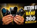 DJI Osmo Action 6 vs Nano vs 360 for Vlogging