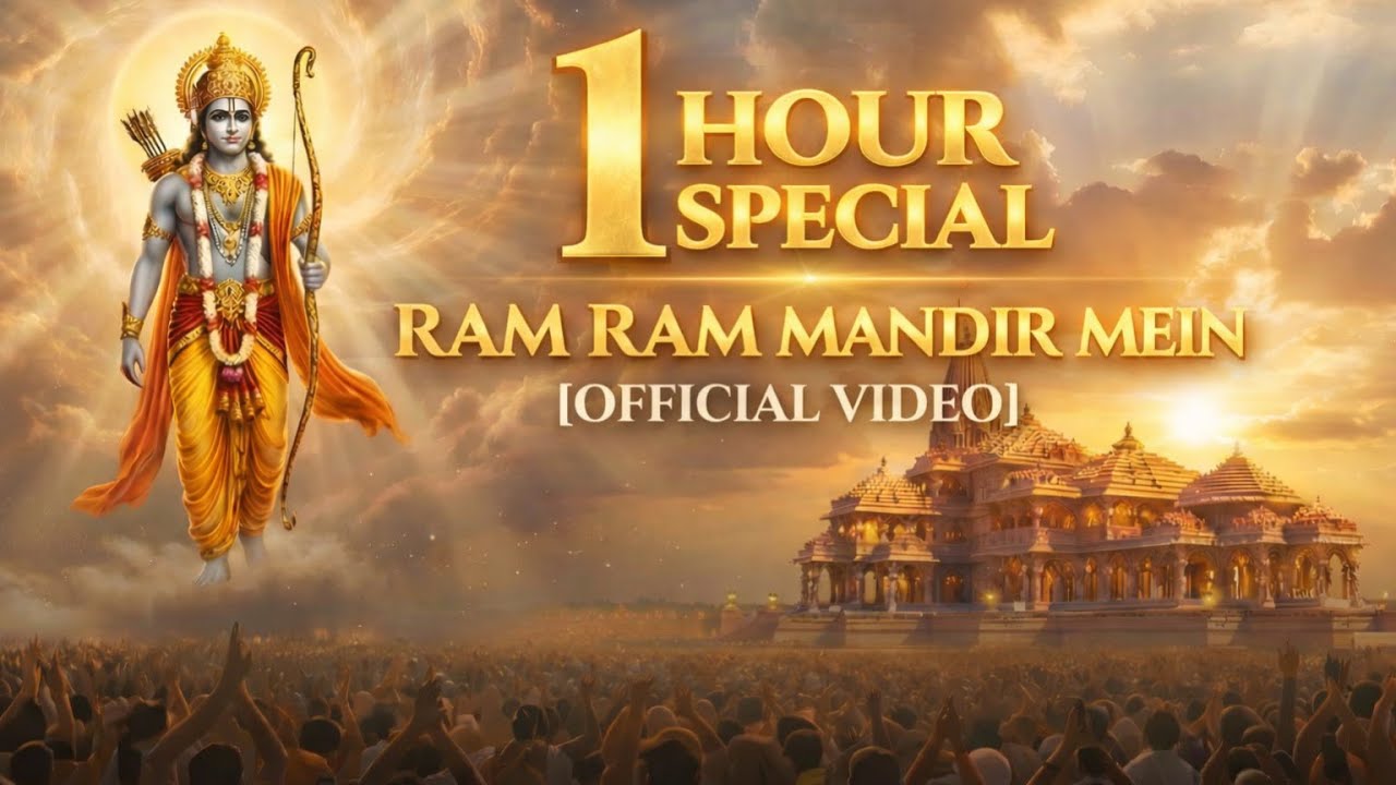 RAM RAM MANDIR MEIN✨ | Official Divine Masterpiece (2026) | 1 Hour of Pure Miracles ✨
