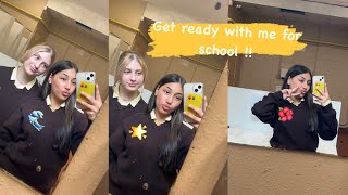 Grwm for second last day of school !! ☀