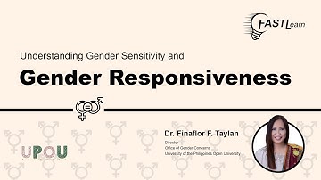 FASTLearn Episode 15 - Understanding Gender Sensitivity and Gender Responsiveness
