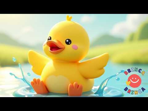 🌊🦆 Canciones Infantiles: El Patito Saltarín con Flotador Azul y Risas “Cuac Cuac” 😄