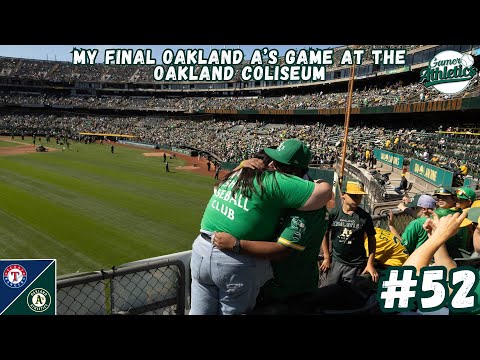 My Final Oakland A’s Game At The Oakland Coliseum