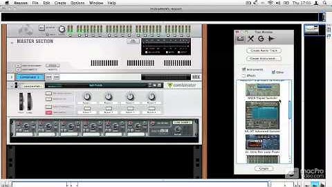 Reason 6 104: The Instruments - 19 Combinator Basics