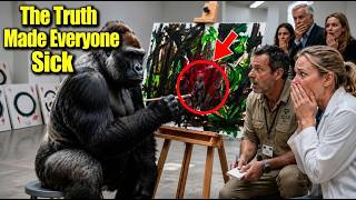 Gorilla Creates 1,143 Identical Paintings — What They Show Left Expert PALE!