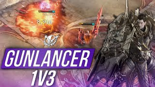 LOST ARK GUNLANCER 1V3 PvP | COUNTER EVERYTHING