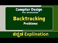 Backtracking problems | ಕನ್ನಡದಲ್ಲಿ explination | Compiler Design