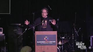 FRANKIE BANALI Intro & Induction by Eddie Trunk | Hall of Heavy Metal History 2017