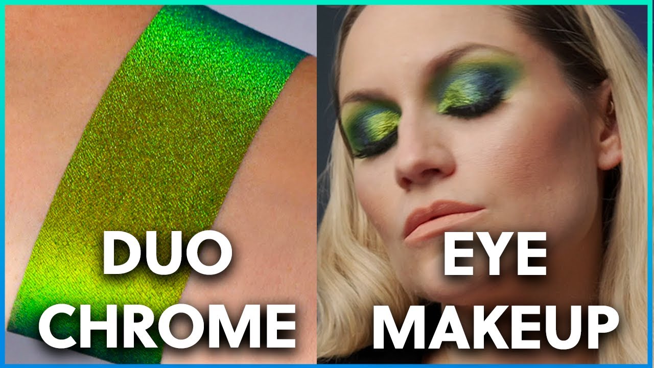 How To CORRECTLY Apply DUO CHROME Eye Shadows YouTube