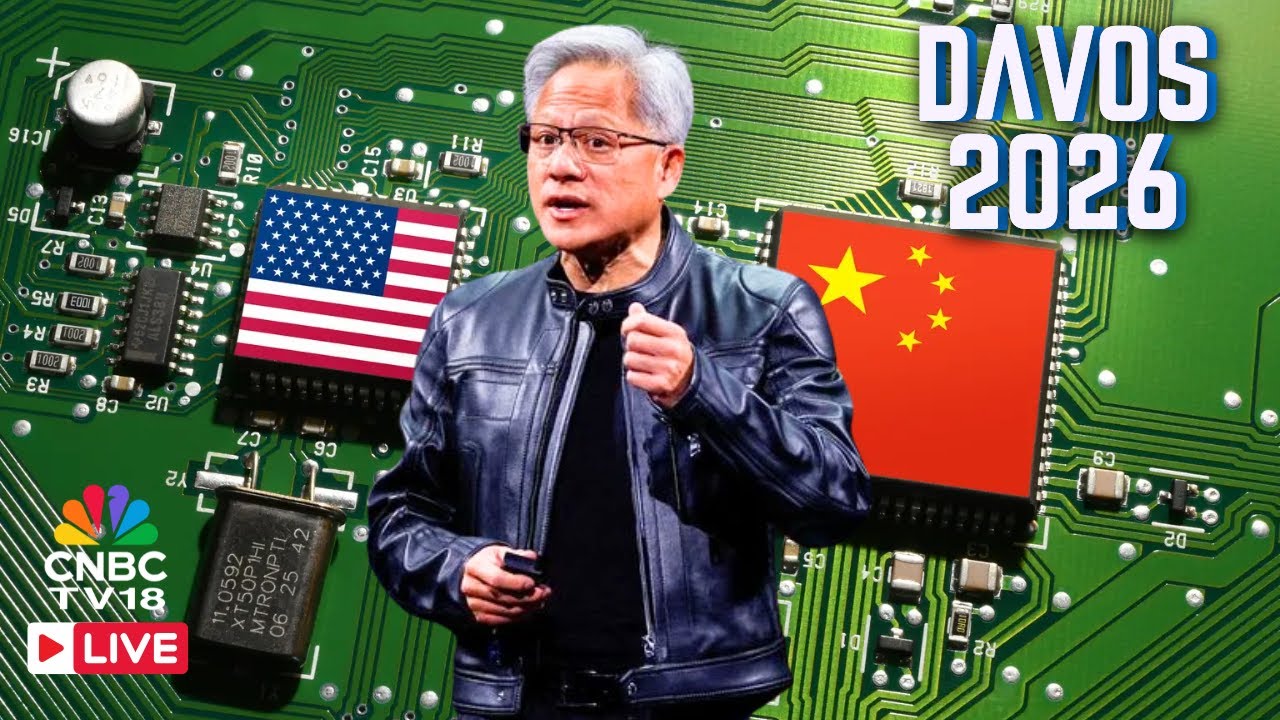 LIVE: NVIDIA CEO Jensen Huang Speaks at the 2026 World Economic Forum ...