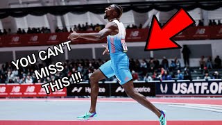 Noah Lyles Once In A Lifetime Opportunity...... Millrose Games 2023