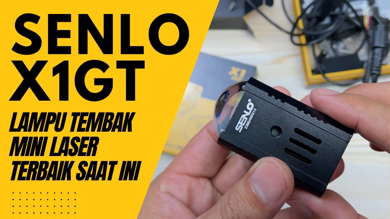 REVIEW MINI LASER SENLO X1GT LAMPU SOROT TERBAIK SAAT INI