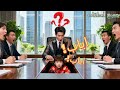 CEO يمنع دخول مكتبه تمام ا لكن فتاة فقيرة تختبئ تحت المكتب وتهمس أبي أنا ابنتك صدمة كبرى مذهلة 