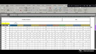 CRONOGRAMA DE ACTIVIDAES DE MANTENIMIENTO EN EXCEL, PLANTILLA GRATUITA