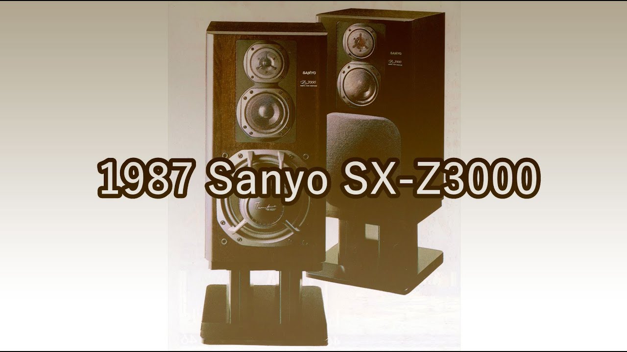 1987 Sanyo SX-Z3000 - YouTube