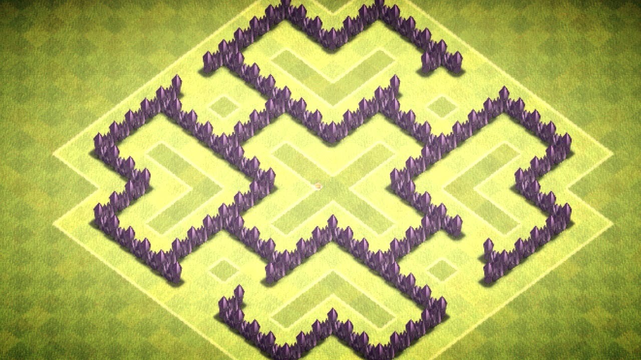 Clash of Clans - Town Hall 6 - Farming Base (ClockWork)