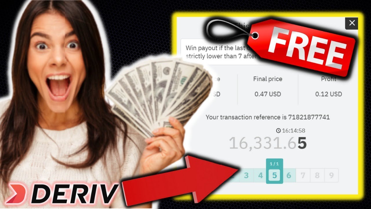 ✅ IMPOSSÍVEL DE PERDER E SEM MARTINGALE NA DERIV UNDER 7!