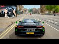 Lamborghini Huracan Monster - Forza Horizon 4 | Logitech g29 Gameplay