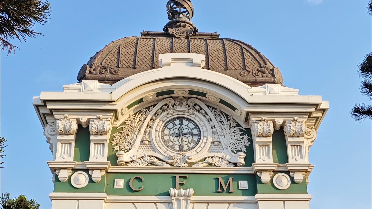 Maputo Railway Station, one of the most beautiful Railway stations in the world, 