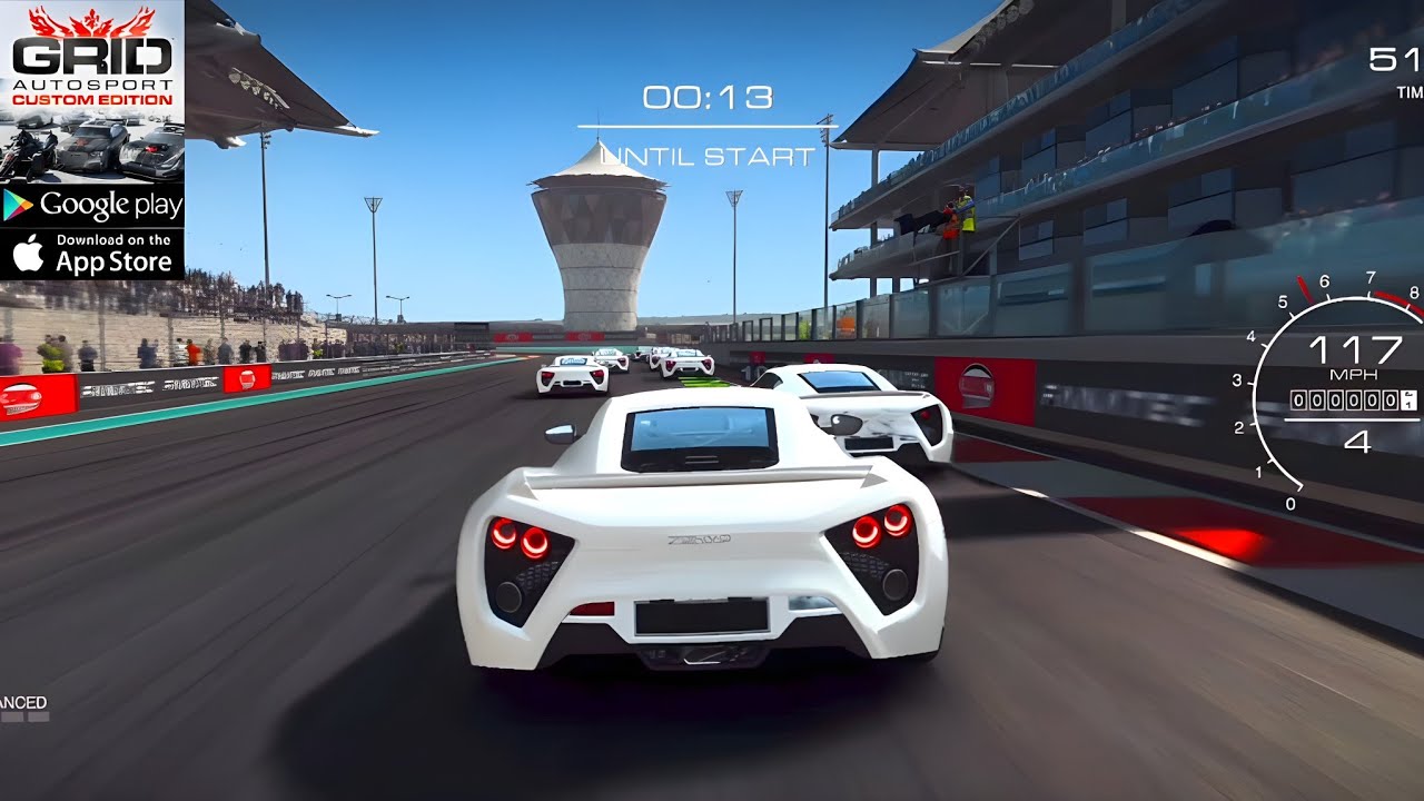 Grid Autosport Custom Edition Mobile Gameplay | 2K60FPS ULTRA Graphics (ANDROID/IOS)