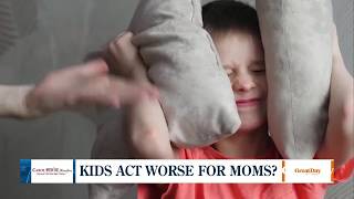 Do Kids Act Worse for Mom?