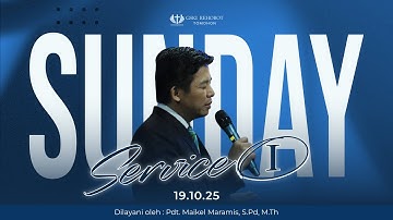 SUNDAY SERVICE I | Pdt. Maikel Maramis, S.Pd, M.Th | Minggu, 19 Oktober 2025 I 09.00 & 10:00 WITA