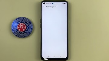 How to change the darkness in dark mode on OPPO A54 Android 11