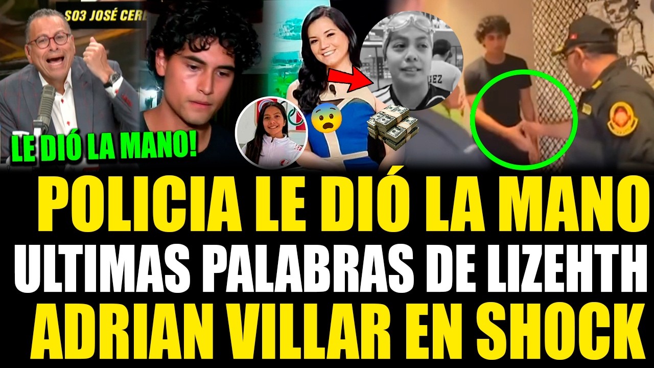 REVELADOR! Se filtra el ultimo video de Lizeth Marzano mientras Adrián Villar da la mano a policía