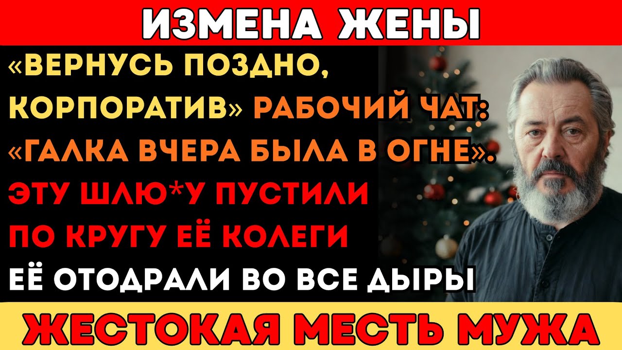 ОНА ВЕРНУЛАСЬ С КОРПОРАТИВА УТРОМ. Я УЗНАЛ О ИЗМЕНЕ ЖЕНЫ НА КОРПОРАТИВЕ…