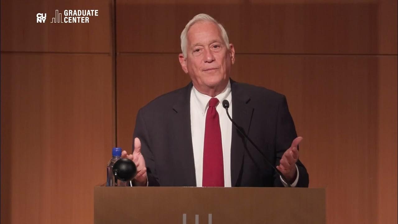 Annual Leon Levy Biography Lecture Walter Isaacson, “Lessons About