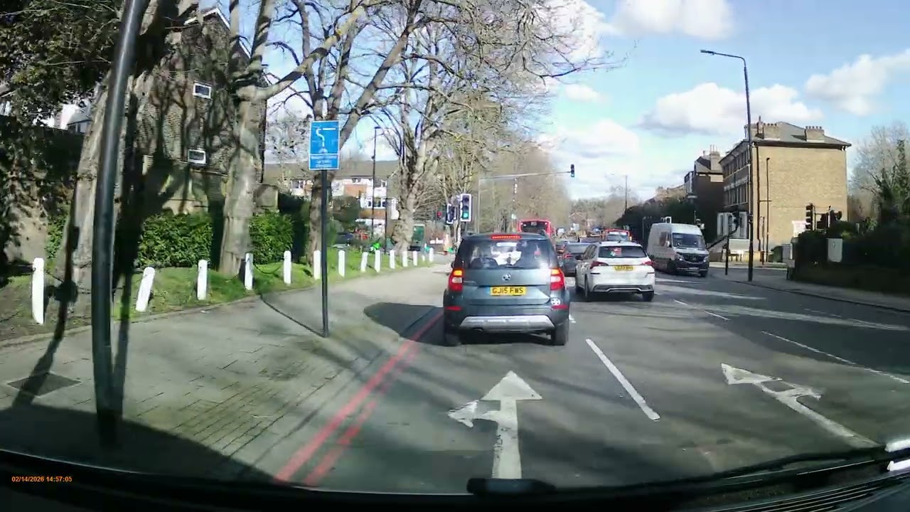 Driving out of SBU6 Part 1 of 2