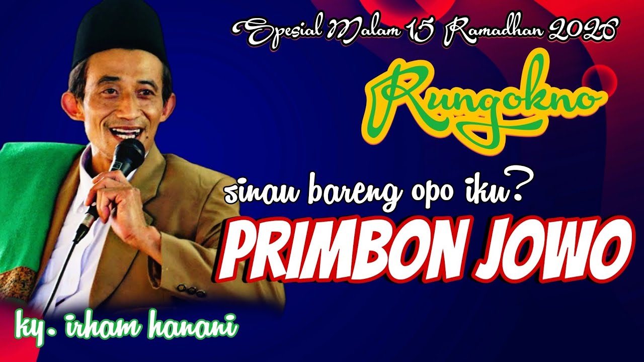PRIMBON JOWO KITAB LUAR BIASA PENGAJIAN KY. IRHAM HANANI