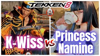 T8 K-Wiss vs Princess Namine (Hwoarang vs Lili) - Tekken 8 -